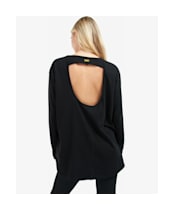 Women's Barbour International Autodrome Top - Black