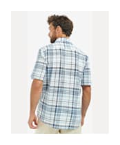 Men's Barbour Hartley Regular Short Sleeve Shirt - Sky