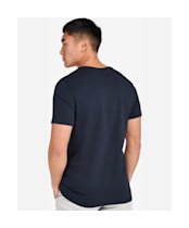 Men's Barbour International Essential Large Logo T-Shirt - International Navy