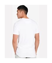 Men's Barbour International Essential Large Logo T-Shirt - White