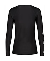 Women's Volcom Simply Core Rashguard LS - Black