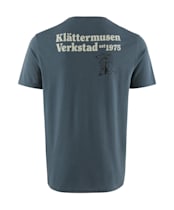 Men's Klättermusen Runa Nomad Short Sleeved T-Shirt - Thistle Blue