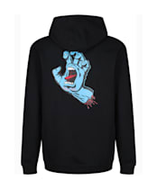 Men's Santa Cruz Screaming Hand Chest Hoodie - Black