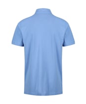 Men's Crew Clothing Classic Pique Polo Shirt - Cornflower Blue