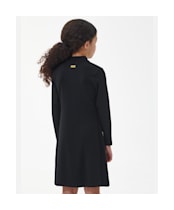 Girl's Barbour International Agusta Dress - 6-9yrs - Black