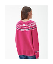 Women's Barbour Tidal Knit - Pink Dahlia