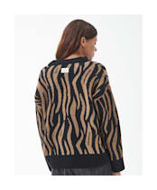 Women's Barbour Lichen Cardigan - Black