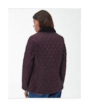 Women's Barbour Annandale Quilted Jacket - Black Cherry