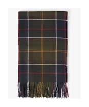 Women's Barbour Hailes Tartan Scarf - Classic Tartan