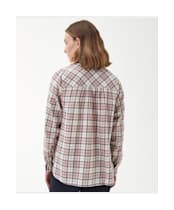Women's Barbour Herring Shirt - CLOUD/GARDENIA C