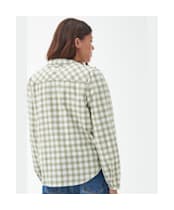 Women's Barbour Mersea Shirt - Cloud Check