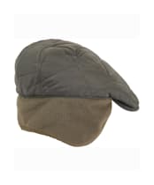 Men's Barbour Burford Flat Cap - Olive