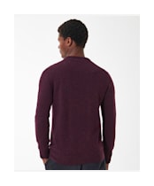 Men's Barbour Tisbury Crew Neck Sweater - Fig
