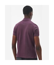 Men's Barbour Tartan Pique Polo Shirt - Fig