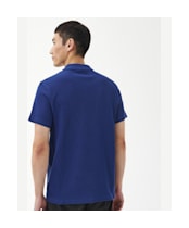 Men's Barbour International Gauge Polo Shirt - Inky Blue