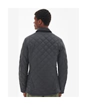 Men's Barbour Heritage Liddesdale Quilted Jacket - Charcoal
