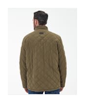 Men's Barbour Waterproof Shoveler Quilted Jacket - Clay