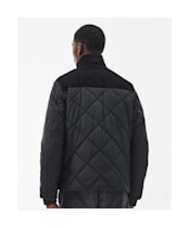 Men's Barbour Elmwood Quilted Jacket - Black