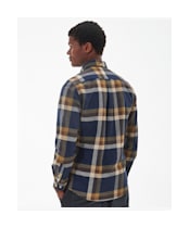 Men's Barbour Folley Tailored Shirt - Navy
