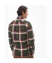 Men's Barbour Folley Tailored Shirt - Olive