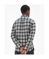 Men's Barbour Castlebridge Tailored Shirt - Stone Marl