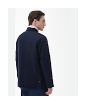 Men's Barbour Bedale Wool Jacket - Navy