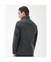 Men’s Barbour Century Wax Jacket - Grey / Black Slate