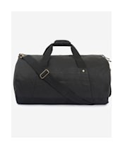 Barbour Explorer Wax Duffle Bag - Black