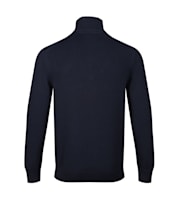 Men's Gant Cotton Halfzip - Evening Blue