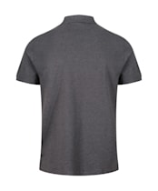 Men's Gant Regular Contrast Pique Short Sleeve Rugger Polo Shirt - Antracite Melange