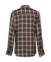 Women's Ariat Clarion Blouse - Mole Plaid