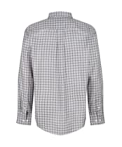 Men's Ariat Clement Button Down Flannel Shirt - Grey Check