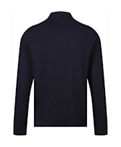 Men's Gant Shield Long Sleeve Pique Rugger Polo Shirt - Evening Blue