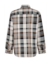 Men's Gant Heavy Twill Check Overshirt - Putty