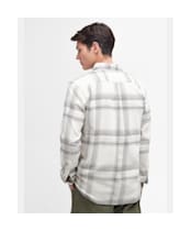 Men's Barbour Dartmouth Long Sleeve Cotton Shirt - Ecru