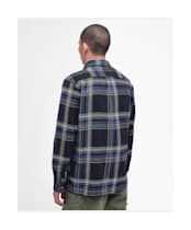 Men's Barbour Dartmouth Long Sleeve Cotton Shirt - Black
