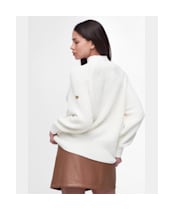 Women's Barbour International Nebula Knit - Winter White