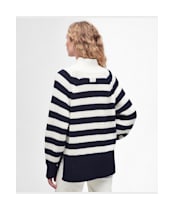 Women's Barbour Silverdale Knitted Jumper - Aran Tropical