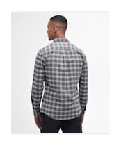Men's Barbour International Theo Shirt - Charcoal Marl