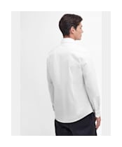 Men's Barbour Lyle Tailored Long Sleeve Shirt - White