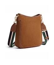 Women's Fairfax & Favor Richmond Messenger Bag - Tan Suede