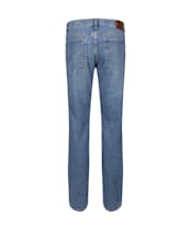 Men's GANT Classic Regular Fit Mid Rise Jeans - Mid Blue Worn In