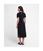 Women's Barbour International Whitson Midi Dress - Black