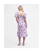 Women's Barbour Ashfield Cotton Linen Blend Dress - Multi