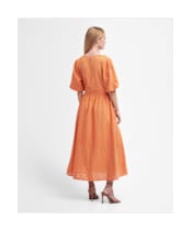 Women's Barbour Kelley Broderie Anglaise Maxi Dress - Apricot Crush