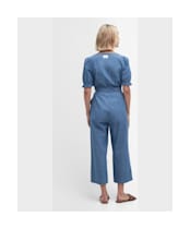 Women's Barbour Berkley Cotton Chambray Jumpsuit - Chambray