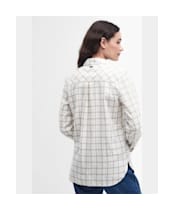 Women’s Barbour Newbury Shirt - Cloud Check