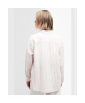 Women's Barbour Annie Long Sleeve Linen Shirt - Primrose Pink