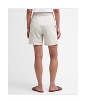 Women's Barbour Darla Linen Cotton Blend Shorts - French Oak