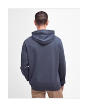 Men's Barbour Washed Prep Logo Hoodie - Navy